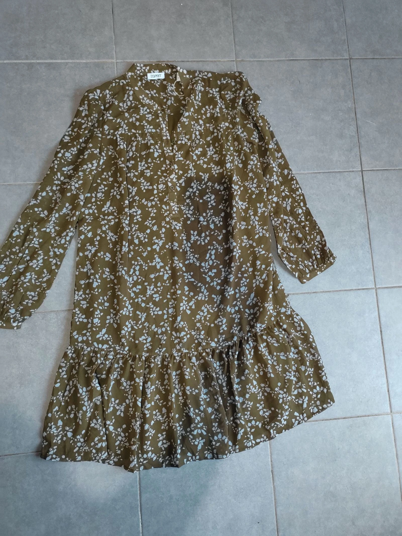 Vestido de gasa fluida – photo 5